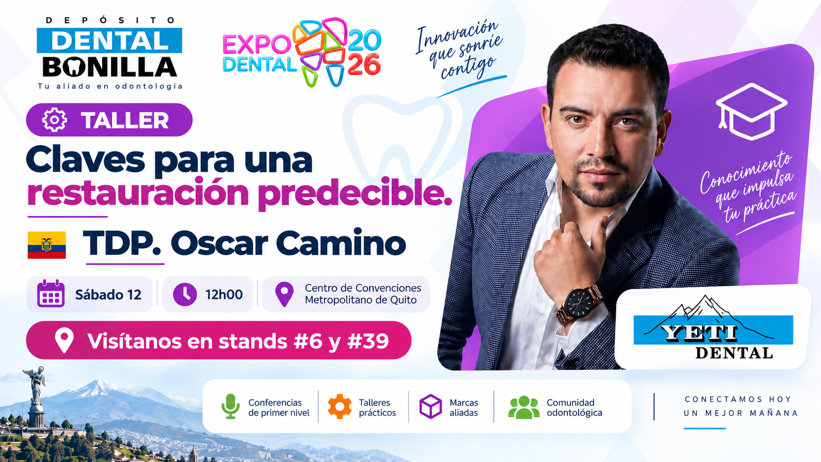 Taller de Óscar Camino en Expo Dental