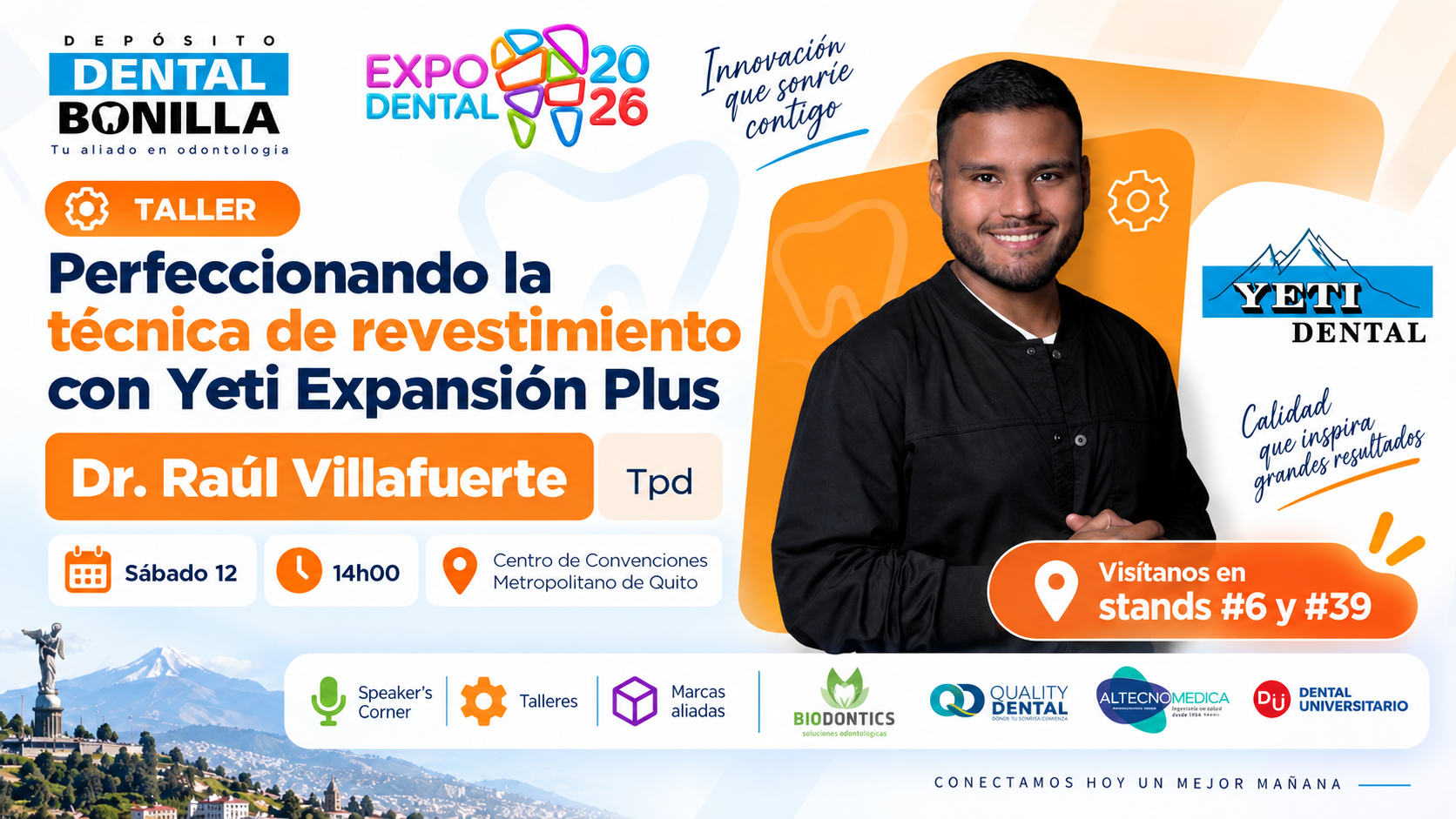 Taller de Raúl Villafuerte en Expo Dental
