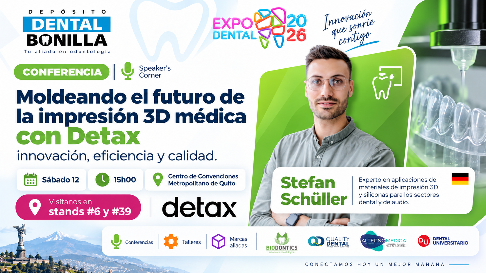 Conferencia impresión 3D con Stefan Schüller